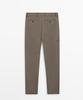 Masimodutti Cotton Linen Tapered Fit Pants