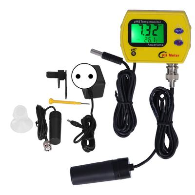 Hochgenaues Mini-pH-Meter Säuremesser Wasserqualitätstester Auswechselbare Sonde für Aquariumfische
