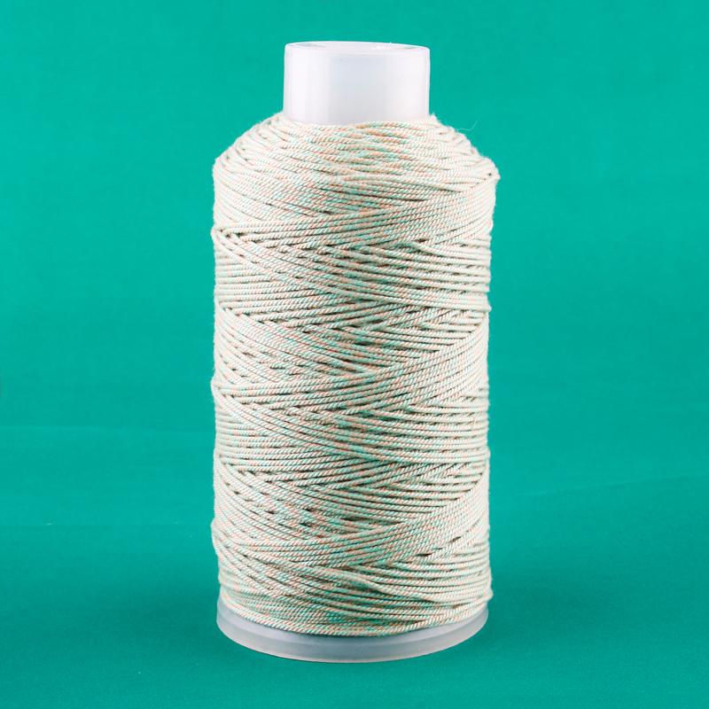 Qs Hand-Rubbed Cotton Thread 18 Strands Of Section Dyeing Gradient Diy Hand-Woven Bracelet Bracelet Rope Play Thread Rope Beading Matching
