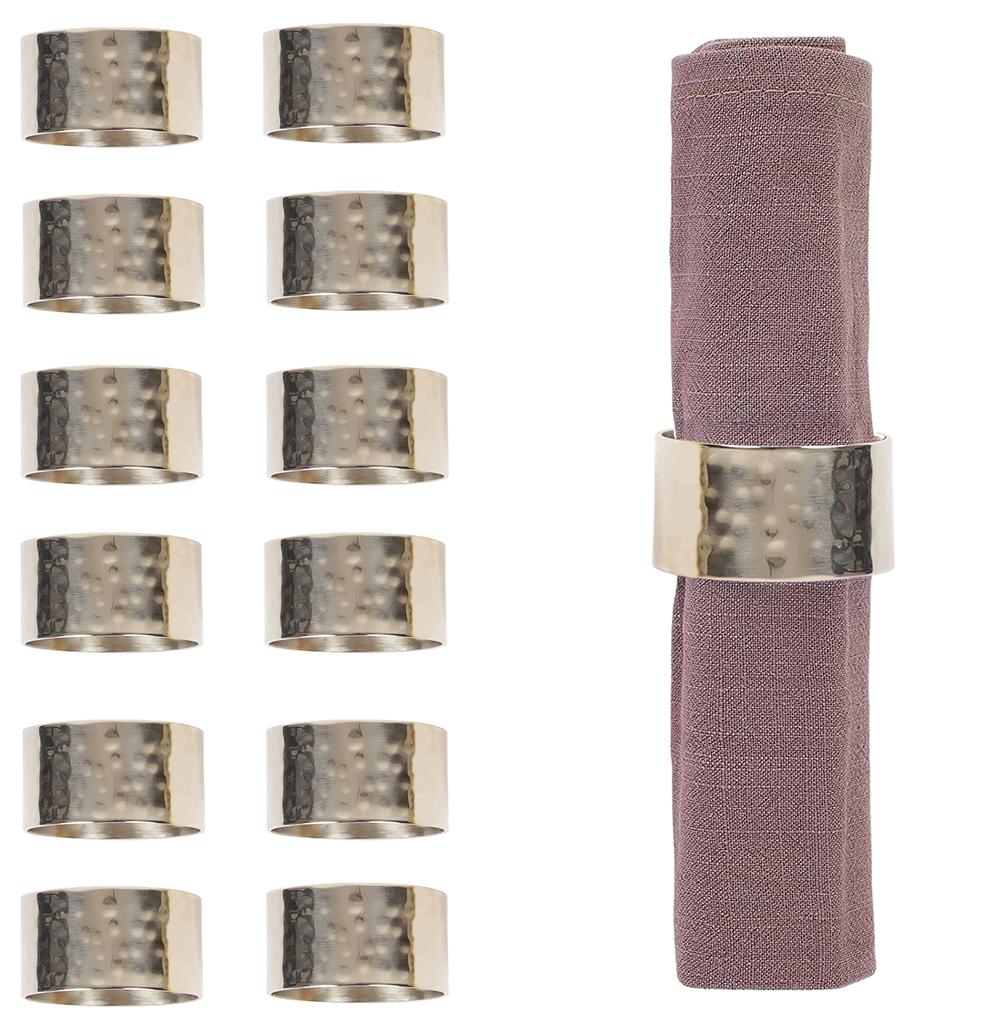 Trifri Napkin Rings Dining Table Décor Stainless Steel Serviette Holder Table Linen Accessories Dining Table Setting For Casual Or Formal Occasions