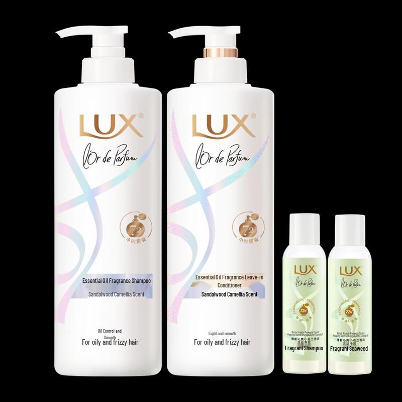 Lux Sandalwood Camellia Fragrance Shampoo & Conditioner Set