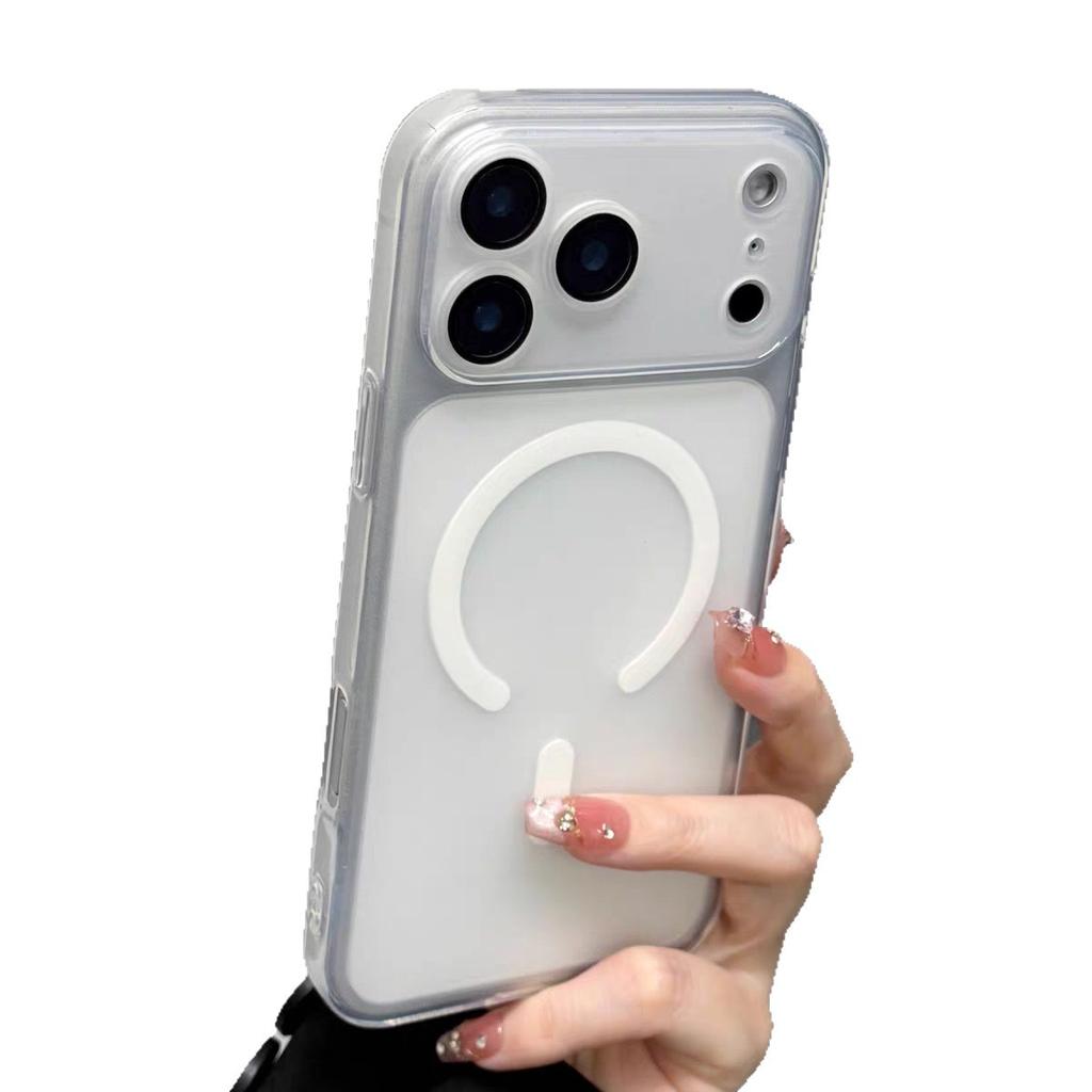 Applicable to Apple 11Pro mobile phone case iPhone11promax new 11 transparent matte soft 11 magnetic 11 all-inclusive
