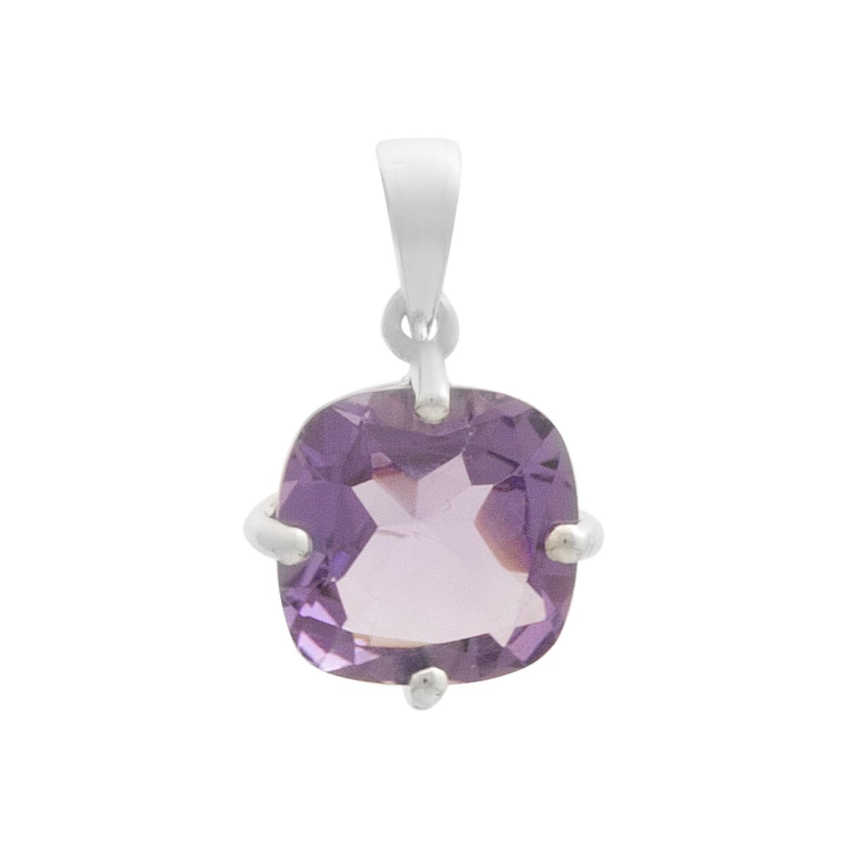 

Срібна підвіска з аметистом 3.575ct (2179016) аметист