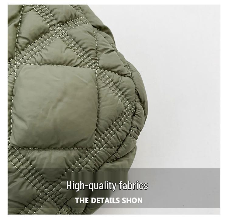 Korea Niche Cloud Crossbody: 2024 Women's Puff Pleated Dumpling Bag