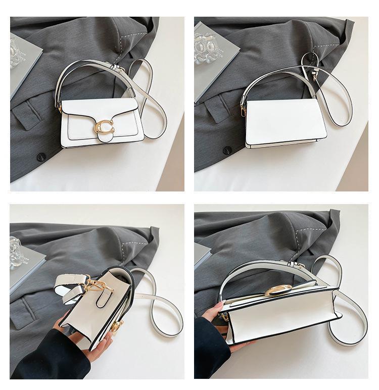 Trendy Women's European & American Small Square Crossbody & Handbag - Korean Niche Underarm Bag
