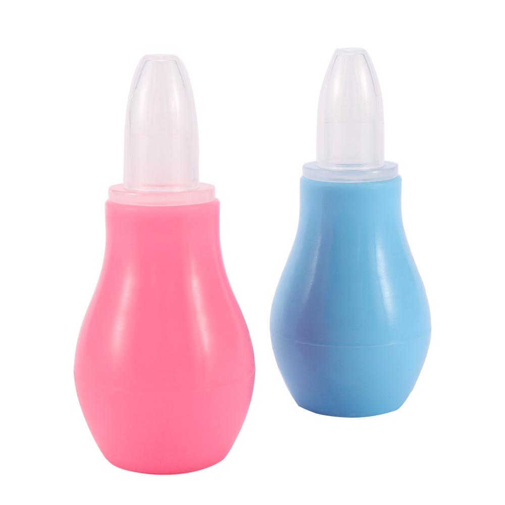 

Nasal Vacuum Mucus Suction Aspirator Soft Tip Infant Runny Nose Cleaner Children Nasal Aspirator рожевий
