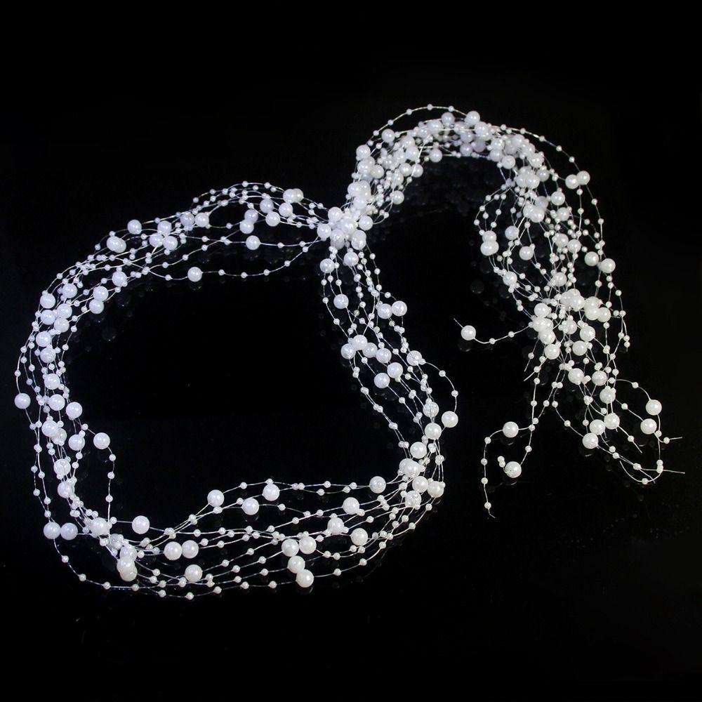 Imitation Perlen Braut Perlen Haarband Handgemacht Damen Tägliche Haardekoration Hochzeit