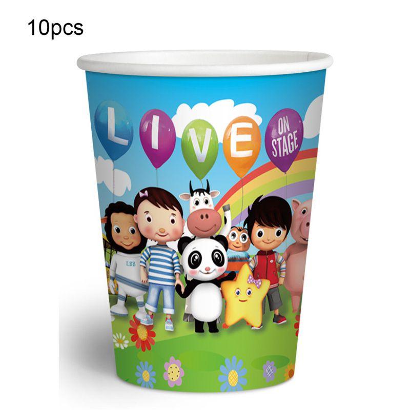 Little Baby Bum Theme Birthday Party Supplies With Festive Tableware And Decor