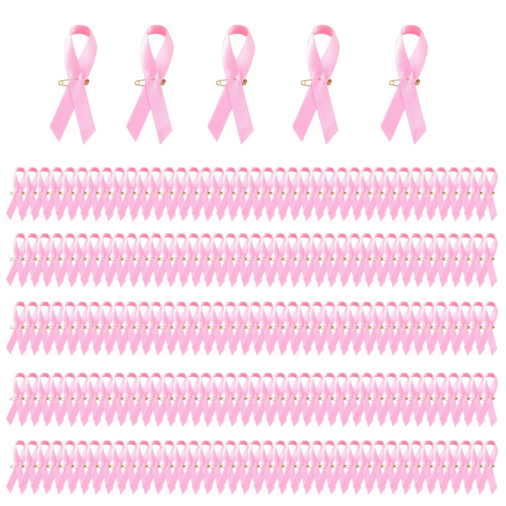 200PCS Colorful Ribbon Lapel Pins Solidarity Ribbon Pins Ribbon Texture Suitable for Volunteer and Nonprofit Events