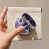 1 Pair Clip On Earbuds Jewelry Clip On Headphone Bow-Shaped Decoration Women Exquisite Open-Ear Earphone Decoration Jewelry Gift