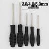 3mm/5mm Phillips & 4.0 Flathead Screwdriver Set - Magnetic Tools for Electrical Appliances, Toys, Furniture, and Household Screws