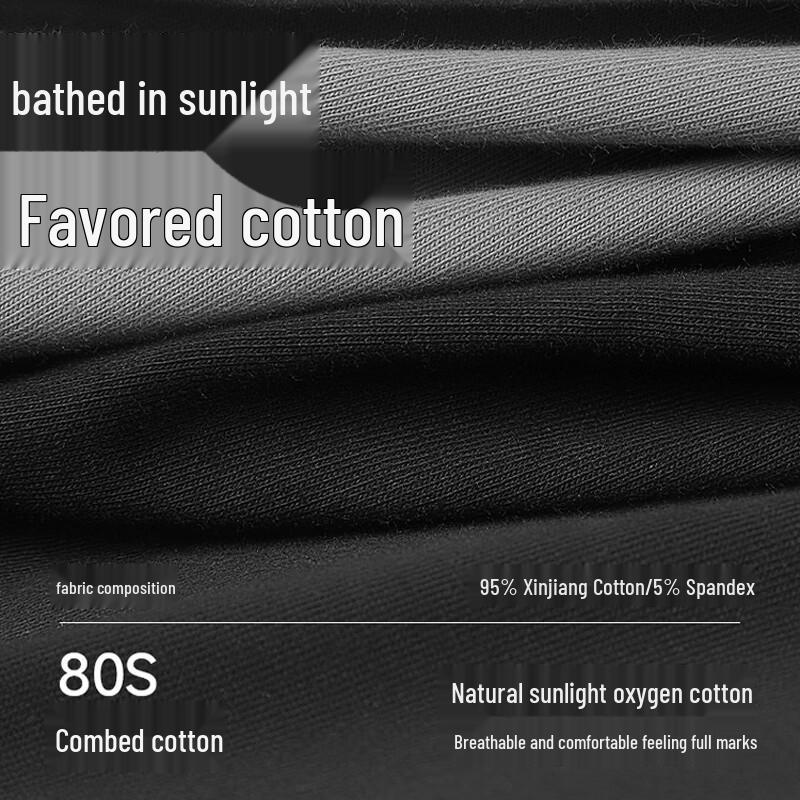 Nanjiren Men's Antibacterial Pure Cotton Boxer Briefs