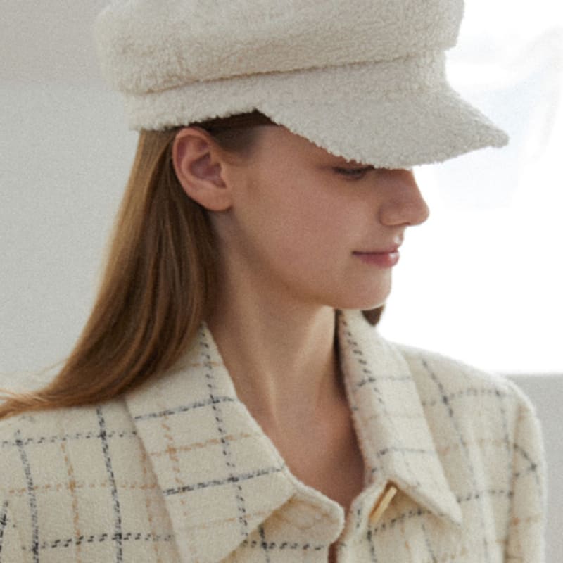 TATIANA Cityscape Boucle Sailor Cap HT8155 2 Colors