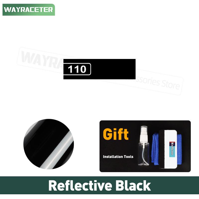 

Car Engine Cover Carbon Fiber Vinyl Bonnet Hood Stripes Sticker For Land Rover Defender 110 2026 2025 L663 2024 2023 2022 2021