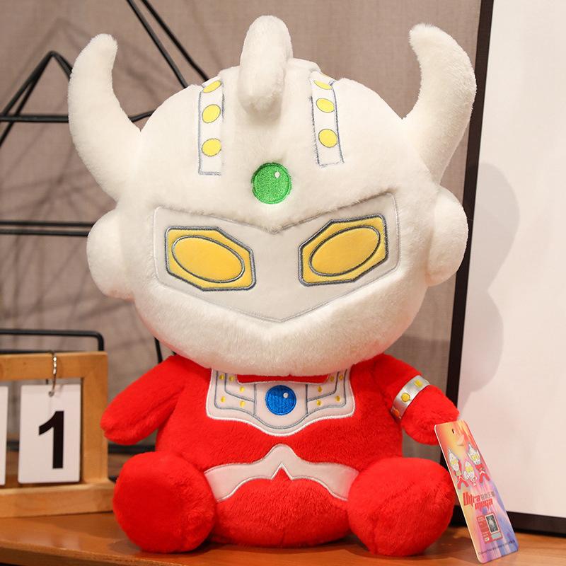 Genuine Ultraman Doll Plush Toy Creative Figure Children's Boy Toy Birthday Cerro Ultraman Throw Pillow