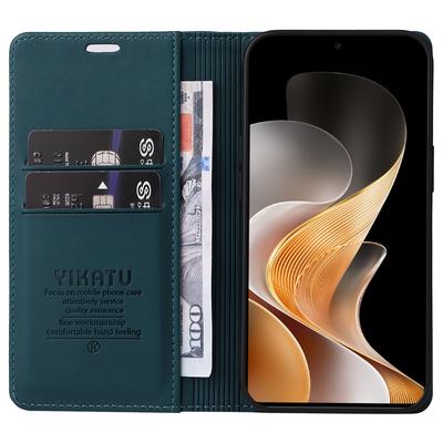 YIKATU YK-001 Puzdro pre vivo S19 5G/V40 5G Silný magnetický kožený kryt na telefón