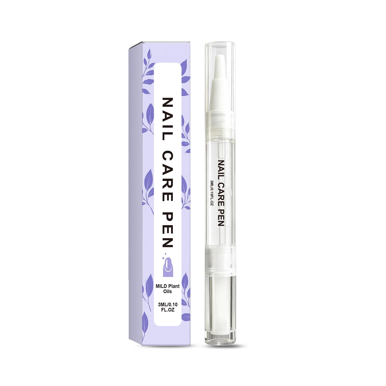 

Nail Care Pen with Mild Plant Oils for Nail and Cuticle Nourishment Easy Application Portable Design Suitable for Daily Use One Size белый
