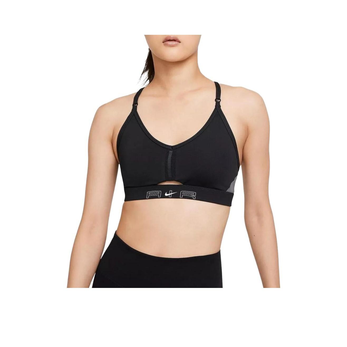 

Nike Dri-Fit Air Indy Дышащий Удобный Универсальный Спортивный Бюстгальтер Женское нижнее белье DD1379-010 M