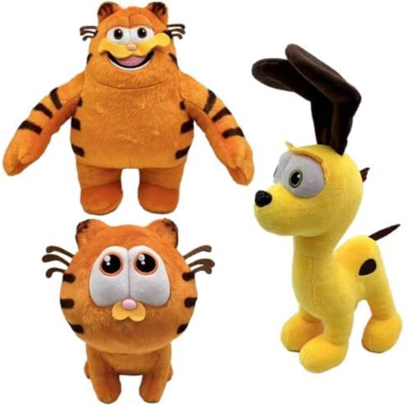 Orange Cat Plush Toys, Pillow Plush, Soft Doll Toys, Stuffed Animals Toy for Christmas Birthday Gift for Kids (Orange G)