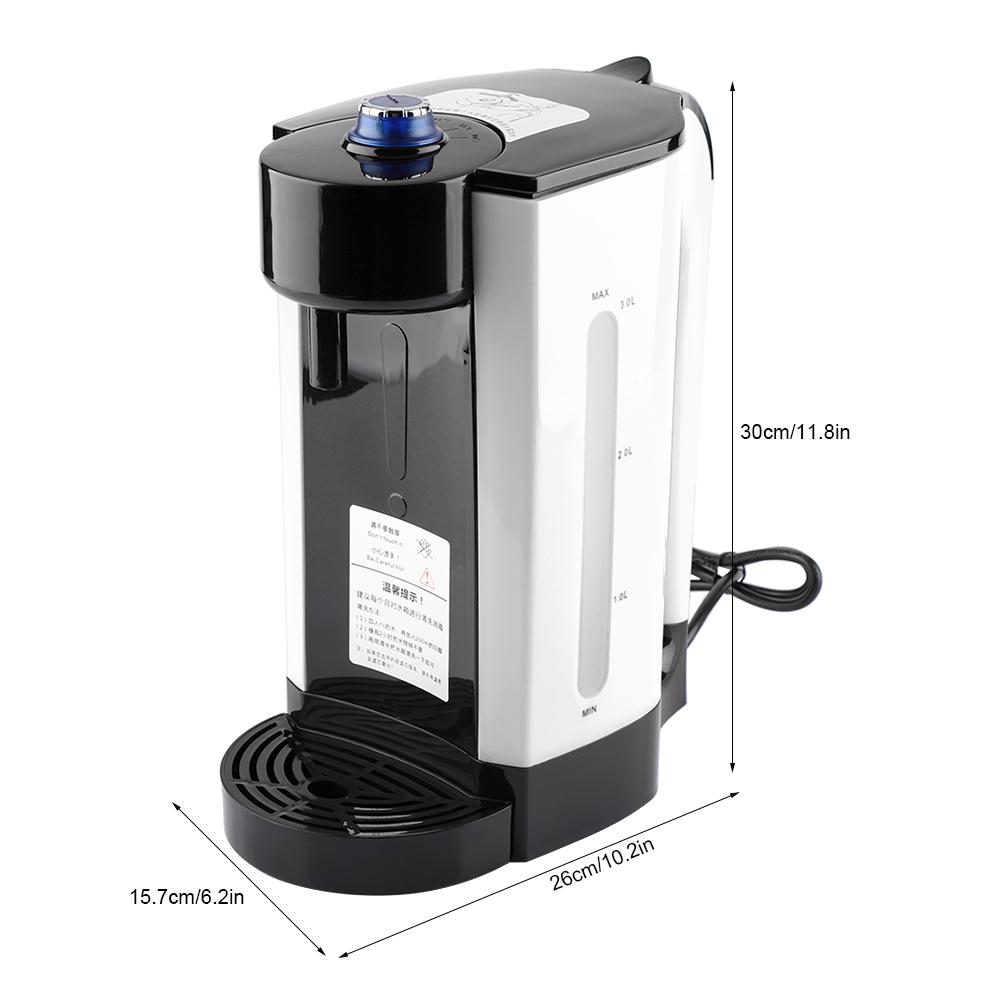 3L Electric Water Boiler Warmer   Water Heating Kettle Dispenser