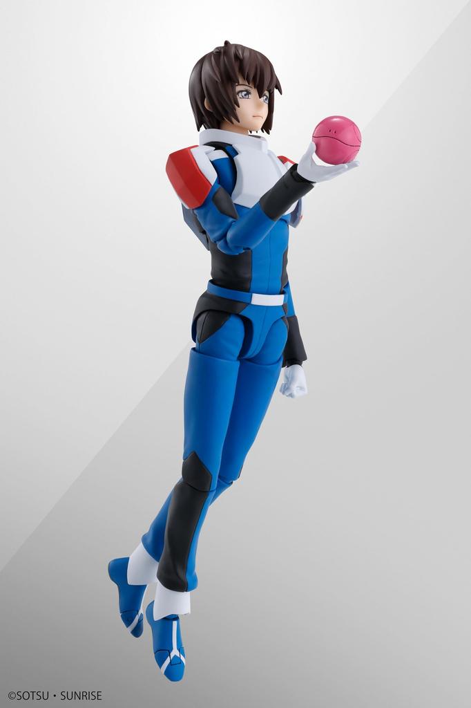 TAMASHII NATIONS Mobile Suit Gundam Seed Freedom Kira Yamato Pilot Suit Bandai Spirits Action Figure (Compass Ver.) S.H.Figuarts