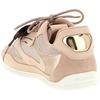 PINKO Yulia 01 Leather Round Toe Lace-Up Low-Top Casual Shoes Women sneaker Pink SS0185P020P26
