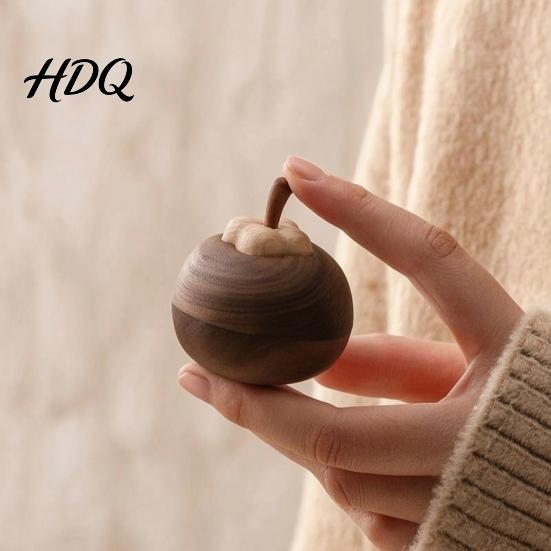 Natural Passive Fragrance Diffuser Mangosteen Oil Diffuser Wooden Essential Creative Aromatherapy Minimalist Wood Aroma Diffusers No-Electric