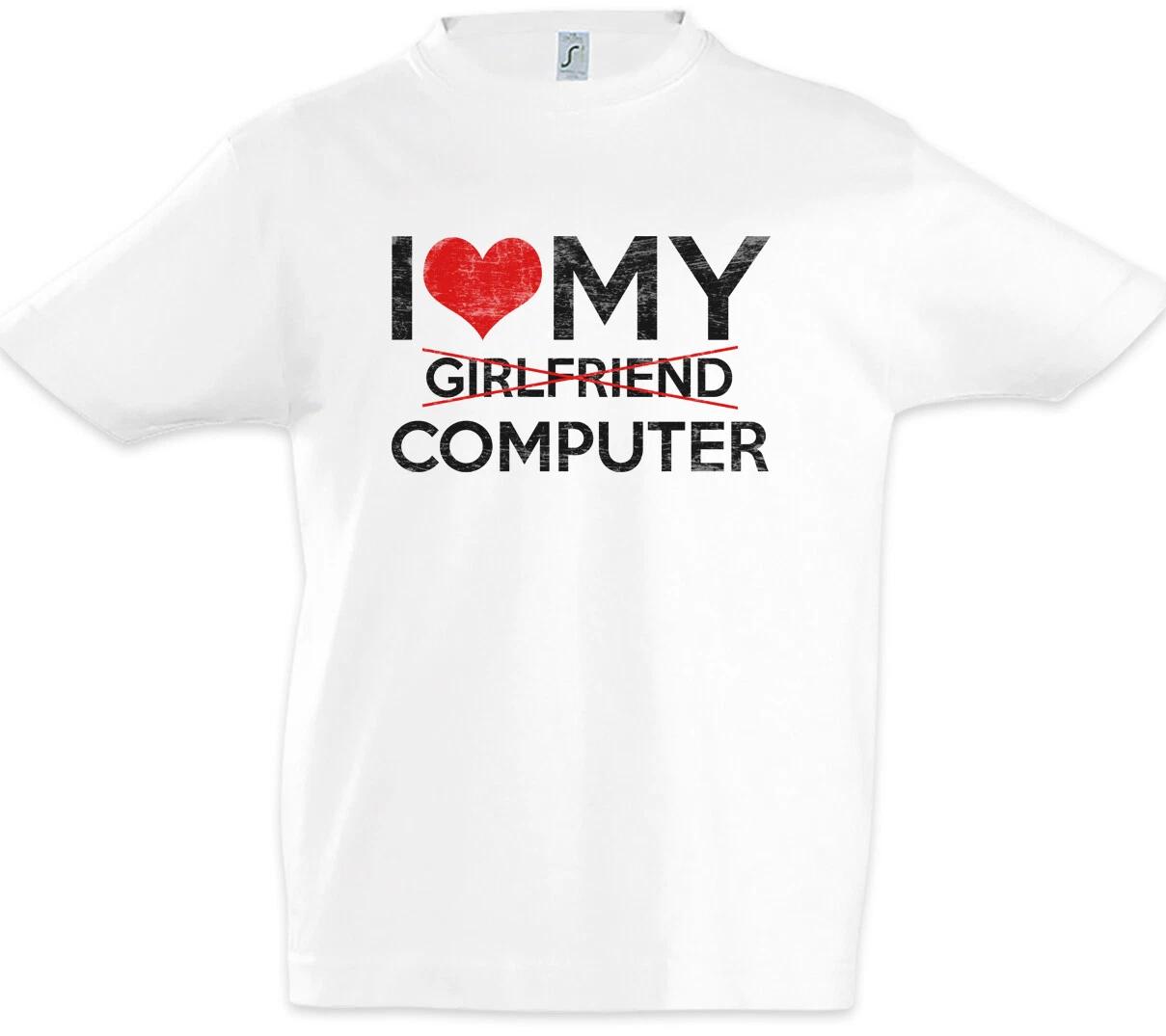 I Love My Computer Kids Boys kids boys T-Shirt Gamer Computer Scientist Fun Programmer 150