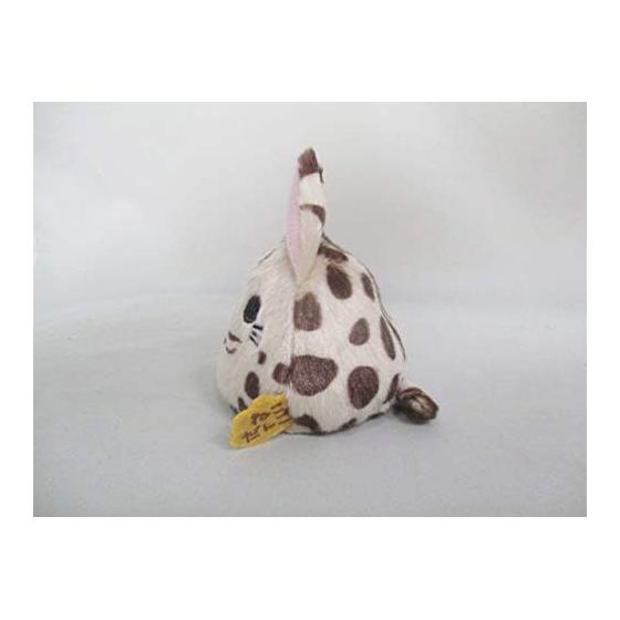 Sanei Boeki Original Nekodango Plush Toy, Serval Cat, W7.5xD6xH7cm, Animal