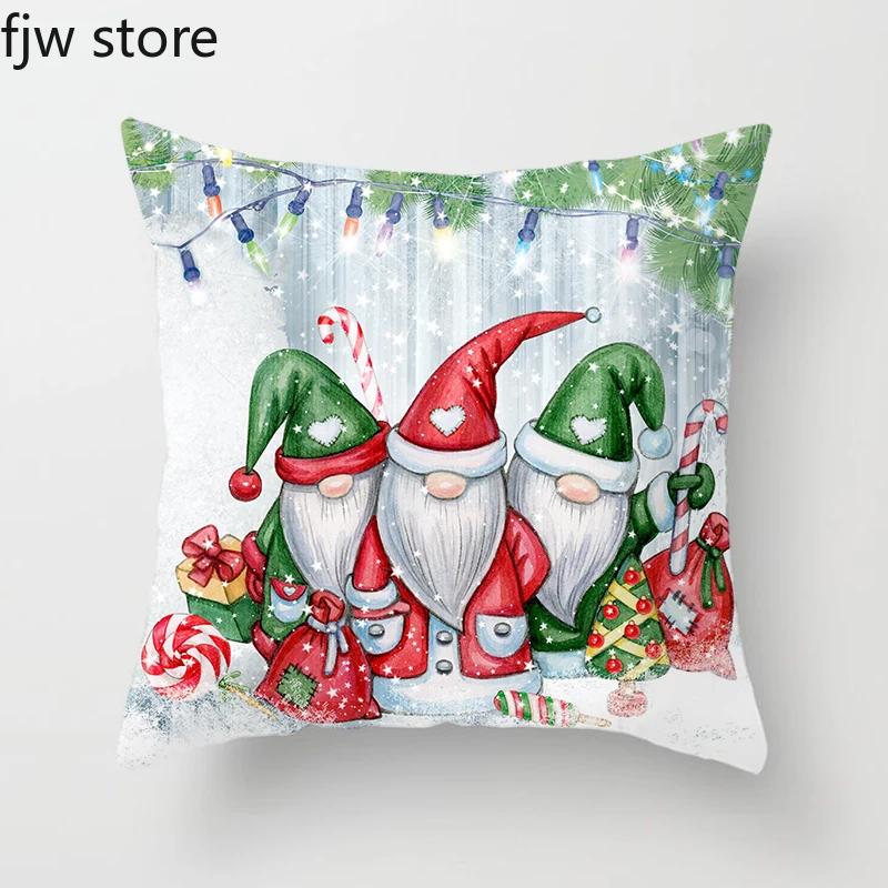 

Веселого Рождества и Нового года украшение наволочка для дивана украшение для офисного кресла чехол для подушки отель для дома 40x40cm