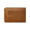 Geestock Leather Men's Wallet Retro Casual Short Oil Wax Leather Wallet Clip Card Bag Lightweight Card Holder Coin Purse Daily