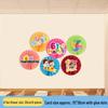 Children's Day Classroom Decorations: Cartoon Flag Banners for Kindergarten Activities