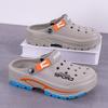 Men's Thick Sole Clogs Breathable Beach Shoes Non-slip Outdoor Slippers Fashion Sport Casual Sandals