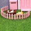 Mini Dollhouse Fence Set: 1:12 Scale (2 Pieces)