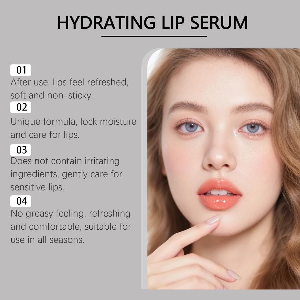 Plumping Wrinkle Hydrating Serum Hydrating Lip Moisturizing Gentle Exfoliating Serum