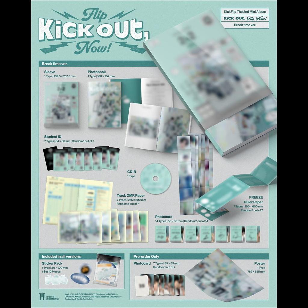 KickFlip Kick Out, Flip Now! (Class Time Ver. / Break Time Ver. / After School Ver.)