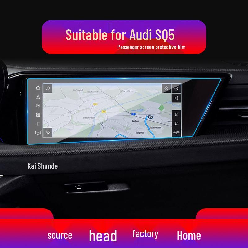 25 Q5L Navigation Tempered Film for SQ7 and SQ5 Sportback Central Display Screen Modification