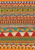 Tribal Tiki Mask Pattern Blanket Soft Flannel Throw Blanket For Bed Couch Bohemian Vintage Warm Cozy Blanket For All-Season