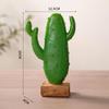 Nordic Style 20cm Glass Cactus Ornament