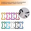 5Pcs Bone Shape Carabiner Clip Aluminum Alloy Hanging Carabiner Hook Spring Snap Hook Clip Outdoor Hiking Accessories