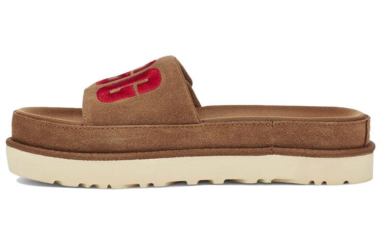 Женские шлепанцы UGG Laton Slide на толстой подошве 1110110-CHE 40