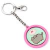 Pusheen the Cat Pink & Blue "Hi , Bye" Spinning Keyring