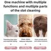 with Led Light Dog Hair Trimmer Rechargeable Waterproof Pet Foot Hair Trimmer Pet Care Supplies Electric Pet Shaver