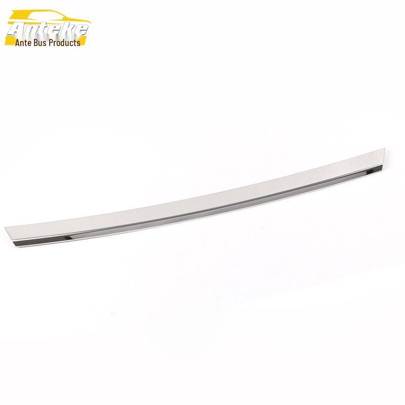19 X5 Rear Trim Decorative Sticker - Tailgate Trunk Bumper Anti-Scratch Bright Strip