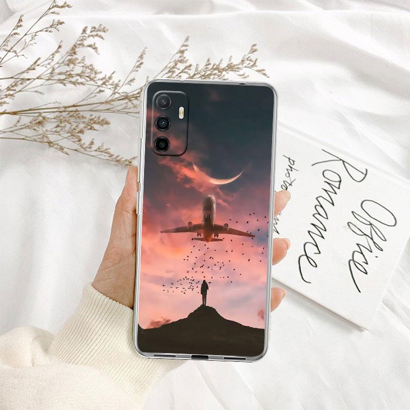 Airplane Aesthetic Art Case for Motorola E13 E15 E20 E22 E22I E22S E30 E32 E40 E7 E7I G Plus Power Play Stylus G22 G14