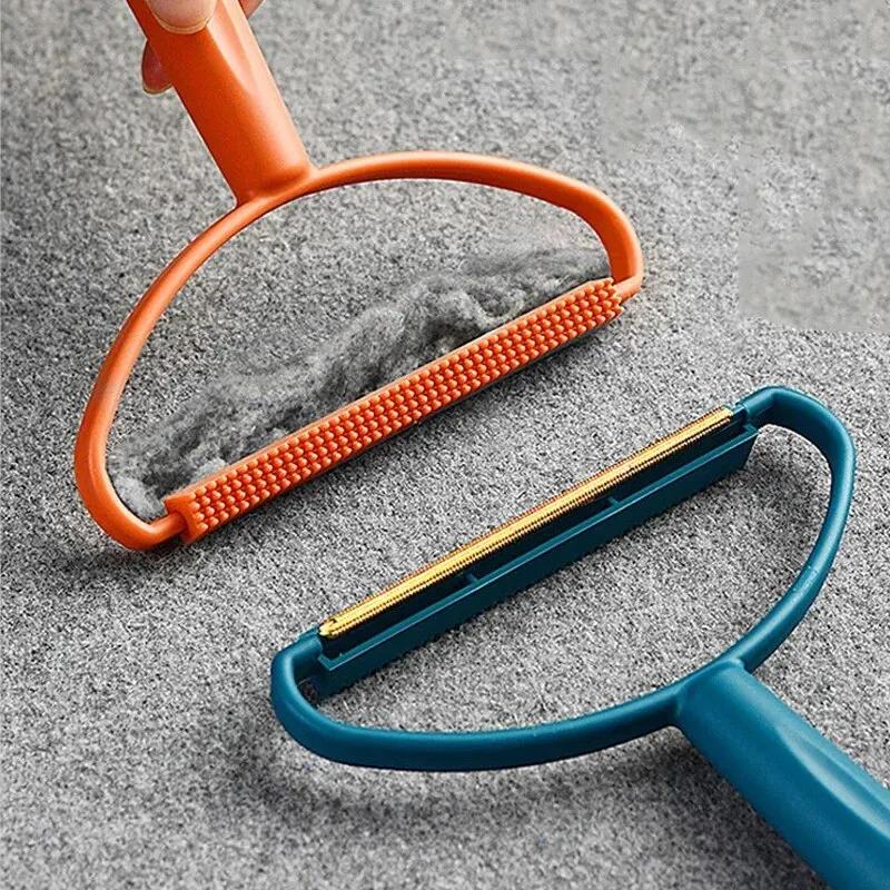 Rullo Raccoglipolvere Portatile Rimuovi Pelucchi Rasoio per Tessuti Rimuove Peli di Animali Particelle di Pelucchi da Mobili Vestiti Strumento di Pulizia