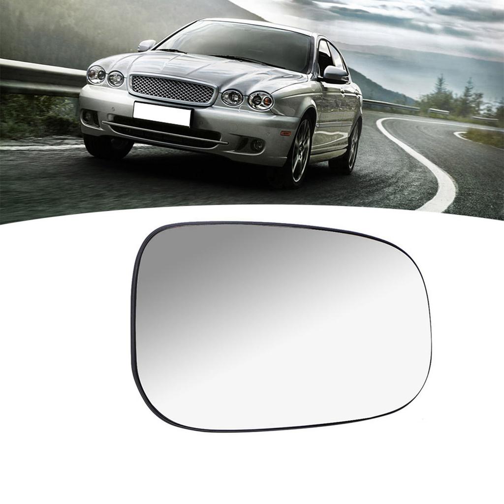 Door Side Wing Mirror Glass Fits for XF XJ XK XE X Type Replacement Accessory(Right)