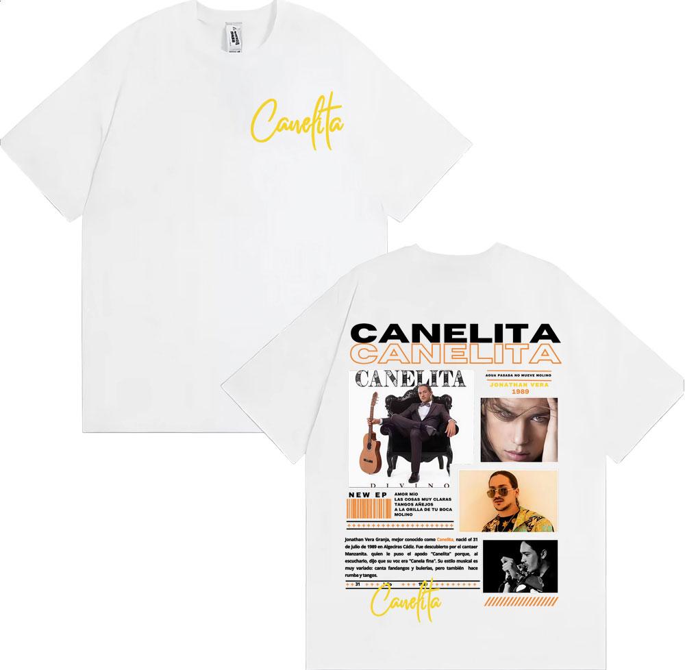 

2026 Canelita Jonathan Vera Graphic Cover T-shirts Unisex Women Harajuku Gothic High Street T Shirt Short Sleeve Tshirt Tops 3XL