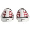 Vans Premium Authentische Low-Top Skateboard-Schuhe Unisex Weiß Rot VN000D9NCIS