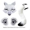 Cat Mask And Tail Set for Girls Halloween Costume Fun